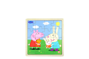 Lautapelit - Peppa Pig - Framed Wooden Puzzle - Rebecca Rabbit - 9030
