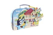 Lautapelit - Bluey - Suitcase w. Puzzle - Bike - 9300
