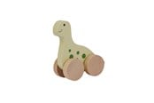 Vauva- ja taaperolelut - Barbo Baby Wooden Animals On Wheels - Dino - 6085
