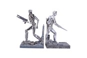 Fanituotteet - Nemesis Now - Nemesis - Terminator - T-1000 Vs T-800 Bookend - Figuuri - B7681C26