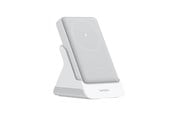 Powerbank - CUKTECH WPB100N 20W 10000mAh Magnetic Power Bank with Stand - White - 10000 mAh - CKWPB100NGLGR