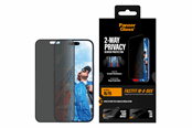 Puhelintarvikkeet - Näytönsuojat - PanzerGlass 2-Way Privacy Screen Protector iPhone 16 | 15 | Ultra-Wide Fit w. Fastfit in-a-box - PG97404