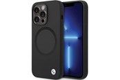 Puhelin - Kannet ja kotelot - BMW BMHMP14LSILBK2 Case for iPhone 14 Pro - Black Signature Liquid Silicone MagSafe - 3666339124069