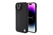Puhelin - Kannet ja kotelot - BMW BMHMP15SSLLBK iPhone 15 6.1" black/black Magsafe Hardcase Signature Logo Imprint - 3666339145347