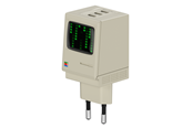 Puhelin - Adapterit & Laturit - SHARGE Retro 67W GaN Charger with Screen - CDT-SG-67-3C-SZYEU-MI
