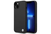 Puhelin - Kannet ja kotelot - BMW BMHCP14MSILBK iPhone 14 Plus 6.7" black/black Silicone Metal Logo - 3666339090432