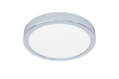 Valaisimet - EGLO FUEVA 5 PLAFONDI Ø210 17W 2000LM IP44 KROMI - 900641