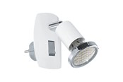 Valaisimet - EGLO MINI 4 PLUG SPOTTI 3W VALKOINEN - 902365