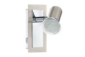 Valaisimet - EGLO ROTTELO SPOTTI 5W BS/KROMI - 90914
