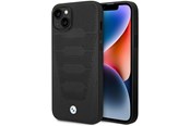 Puhelin - Kannet ja kotelot - BMW BMHCP14S22RPSK iPhone 14 6.1" black/black Leather Seats Pattern - 3666339066604