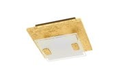 Valaisimet - EGLO VICARO 1 KATTOVALAISIN 2,5W 180LM KULTA/SATIINIPINTAINEN - 97757
