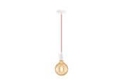 Valaisimet - EGLO YORTH RIIPPU 2M ORANSSI/VALKOINEN - 32529