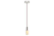 Valaisimet - EGLO YORTH RIIPPU 2M PUNAINEN/BS - 32523