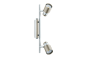 Valaisimet - EGLO DAVIDA-SD SPOTTIKISKO 2L KROMI/BS - 32955