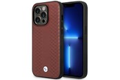 Puhelin - Kannet ja kotelot - BMW BMHMP14L22RFGR iPhone 14 Pro 6.1" Burgundy/burgundy Leather Diamond Pattern MagSafe - 3666339088927