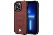 Puhelin - Kannet ja kotelot - BMW BMHMP14L22RPSR iPhone 14 Pro 6.1" Burgundy/burgundy Leather Seats Pattern MagSafe - 3666339089085