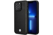 Puhelin - Kannet ja kotelot - BMW BMHMP14X22RFGK iPhone 14 Pro Max 6.7" black/black Leather Diamond Pattern MagSafe - 3666339089016