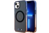 Puhelin - Kannet ja kotelot - BMW Gradient Bumper MagSafe case for iPhone 14 Plus - gray - 3666339122119