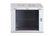 Räkit - Rack - DIGITUS DN-37104 - 9U Wall-Mounted Cabinet | 600x450mm | Glass Door | Unmounted - DN-37104