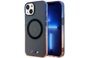 Puhelin - Kannet ja kotelot - BMW BMHMP14SHTGE iPhone 14 6.1" grey/grey hardcase Gradient Bumper MagSafe - 3666339122102