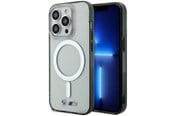 Puhelin - Kannet ja kotelot - BMW BMHMP14XHCRS iPhone 14 Pro Max 6.7" transparent hardcase Silver Ring MagSafe - 3666339122379