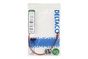 Verkkokaapelit - Deltaco patch cable - 0.3 m - red - Punainen - TP-603R-SLIM