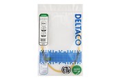 Verkkokaapelit - Deltaco patch cable - 0.3 m - yellow - Keltainen - TP-603Y-SLIM