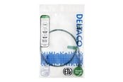 Verkkokaapelit - Deltaco patch cable - 0.5 m - green - Vihreä - TP-605G-SLIM