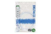 Verkkokaapelit - Deltaco patch cable - 1.5 m - white - Valkoinen - TP-6105W-SLIM