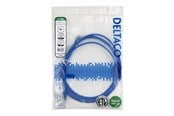 Verkkokaapelit - Deltaco patch cable - 2 m - blue - Sininen - TP-62B-SLIM