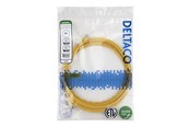 Verkkokaapelit - Deltaco patch cable - 3 m - yellow - Keltainen - TP-63Y-SLIM