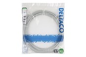 Verkkokaapelit - Deltaco patch cable - 15 m - grey - Harmaa - TP-615-SLIM
