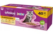 Kissat - Whiskas Junior Poultry in jelly - wet cat food - 40 x 85g - 4008429164781