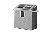 Kannettavat & Bilekaiuttimet - Mondo by Defunc Bluetooth Speaker Medium Metal/Black - M2201