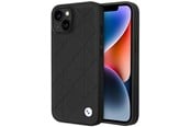 Puhelin - Kannet ja kotelot - BMW BMHCP14S22RQDK iPhone 14 6.1" black/black Leather Quilted - 3666339066444