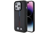 Puhelin - Kannet ja kotelot - BMW Quilted Tricolor iPhone 15 Pro Case - Black - 3666339143572