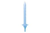 Lelut - Globos Cake Candles with Holders Light Blue - 12 pcs. - 1106