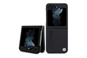 Puhelin - Kannet ja kotelot - BMW Leather Hot Stamp case for Samsung Galaxy Z Flip 5 - black - 3666339171995