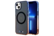 Puhelin - Kannet ja kotelot - BMW Gradient Bumper MagSafe Case for iPhone 15 Plus / 14 Plus - Gray - 3666339144807