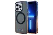 Puhelin - Kannet ja kotelot - BMW Gradient Bumper MagSafe case for iPhone 15 Pro Max - gray - 3666339144821