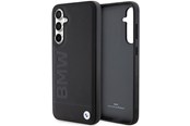 Puhelin - Kannet ja kotelot - BMW BMHCS23FESLLBK S23 FE S711 black/black Leather Hot Stamp - 3666339218553