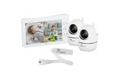 Vauvatarvikkeet - Momini DreamWatcher Baby Monitor with 7" HD Screen and 2 Cameras White - 5906601060052