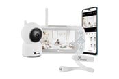 Vauvatarvikkeet - Momini BlissEye Baby Monitor with 5" HD Screen and Camera White - 5906601060281