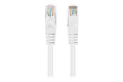 Verkkokaapelit - Lanberg patch cable - 50 cm - white RAL 9010 - Valkoinen - PCU6-20CC-0050-W