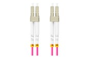 Verkkokaapelit - Lanberg patch cable - 15 m - violet - Purppura - FO-LULU-MD41-0150-VT