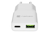 Puhelin - Adapterit & Laturit - Natec Ribera power adapter - GaN slim - USB USB-C - 20 watt - NUC-2376