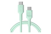 USB kaapelit - Green Cell PowerFlex - USB-C cable - USB-C (100W PD) to USB-C (100W PD) - 1.2 m - KABGC100PF120MG