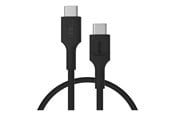 USB kaapelit - Green Cell PowerFlex - USB-C cable - USB-C (100W PD) to USB-C (100W PD) - 2 m - KABGC100PF200PB