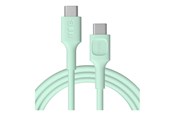 USB kaapelit - Green Cell PowerFlex - USB-C cable - USB-C (100W PD) to USB-C (100W PD) - 0.3 m - KABGC100PF30MG