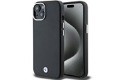 Puhelin - Kannet ja kotelot - BMW Signature Wrapped Metal MagSafe Case for iPhone 14/15/13 - Black - 3666339233211